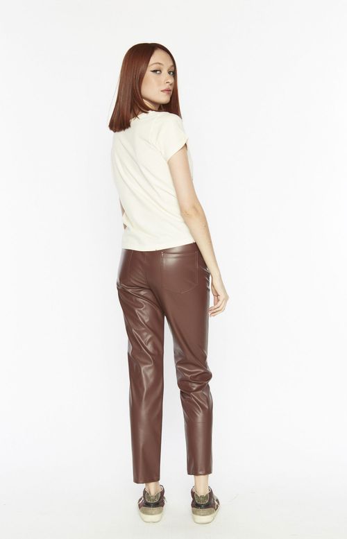 PANTALON STRAIGHT ENGOMADO