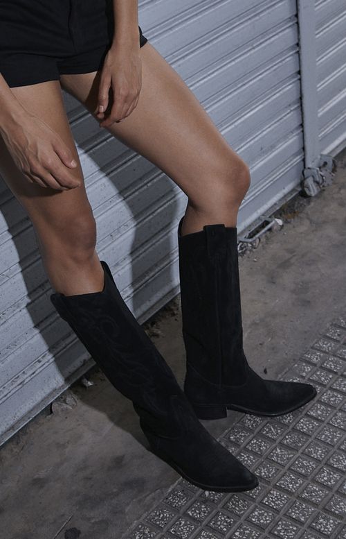 TEXANA MELROSE HIGH SUEDE