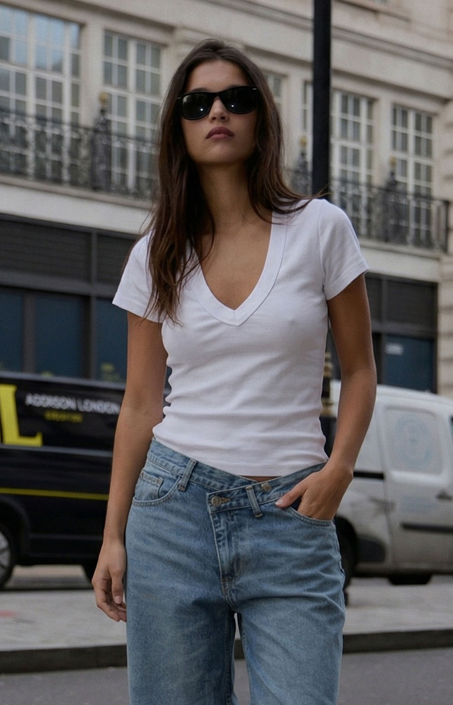 REMERA V SUNSET