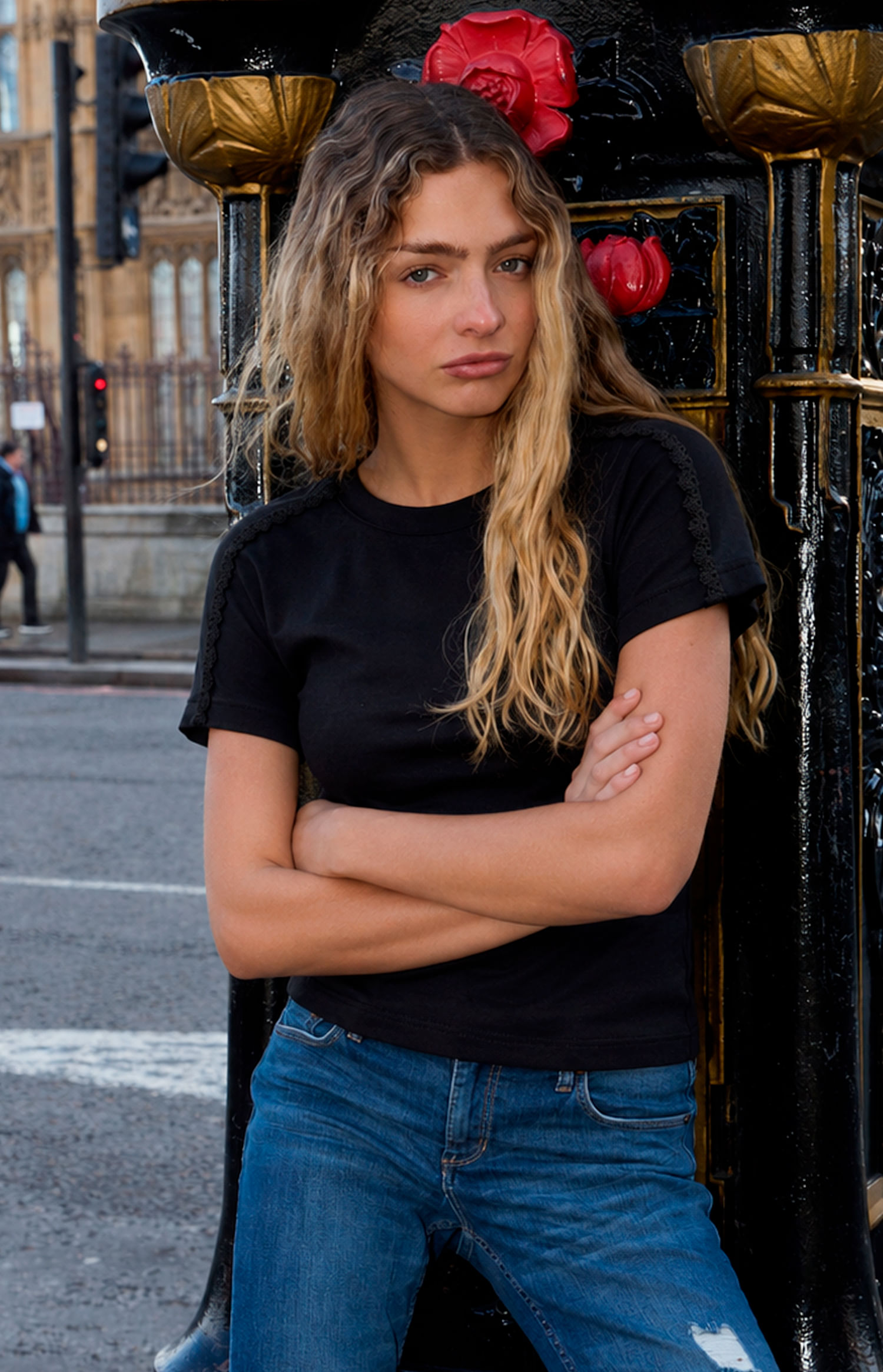 REMERA LACE GLITZ