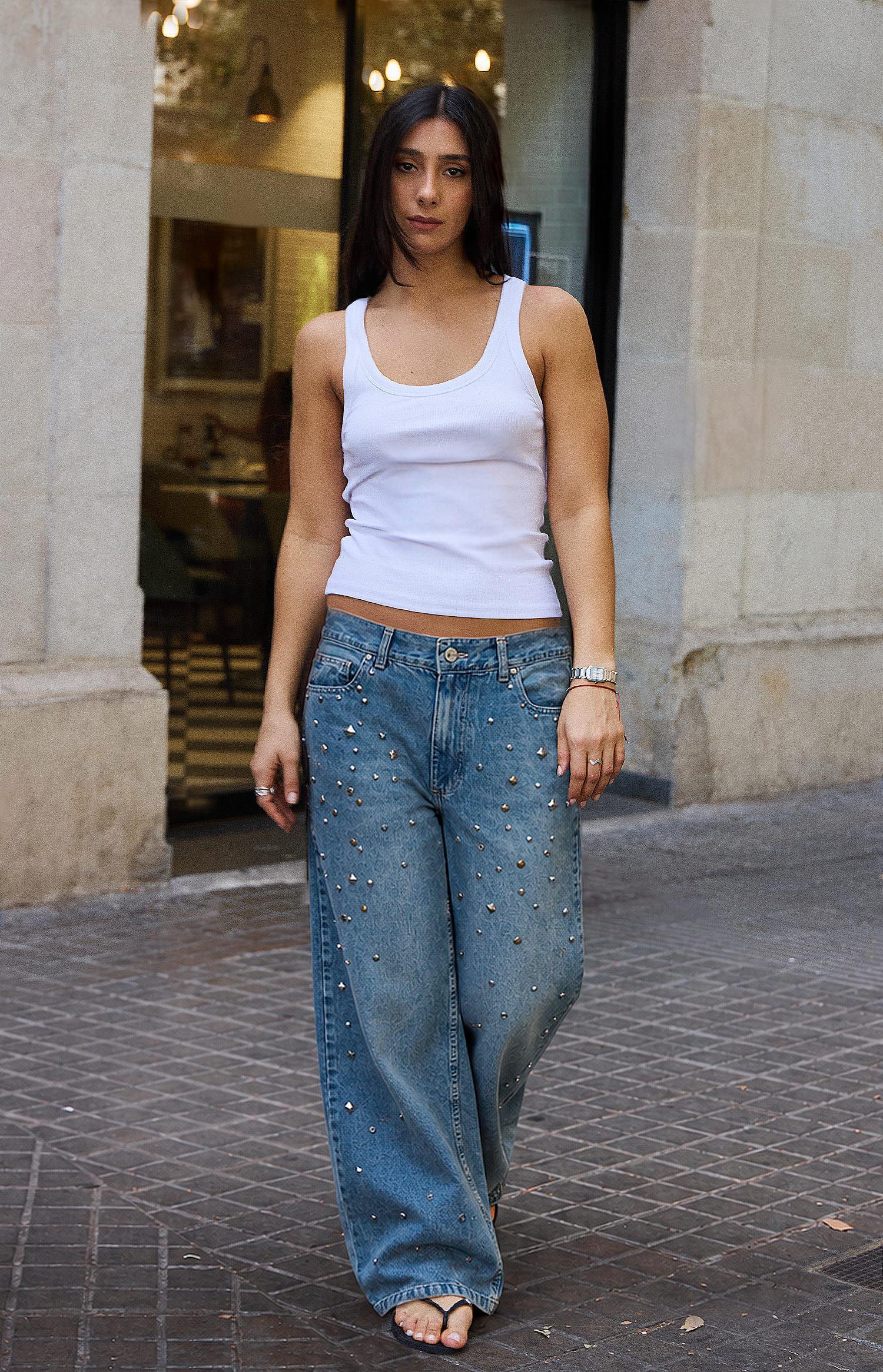 PANTALON BAGGY LOOSE MULTITACHAS